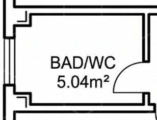 Grundriss Bad