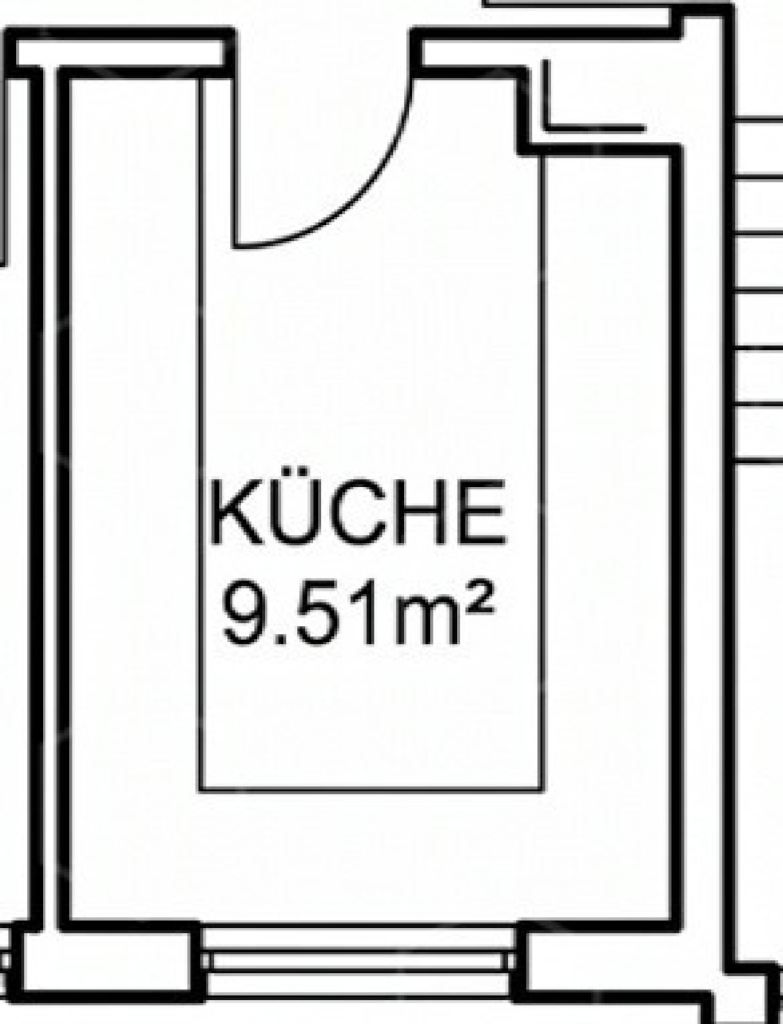 Grundriss Küche