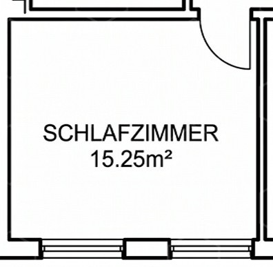Grundriss Schlafzimmer